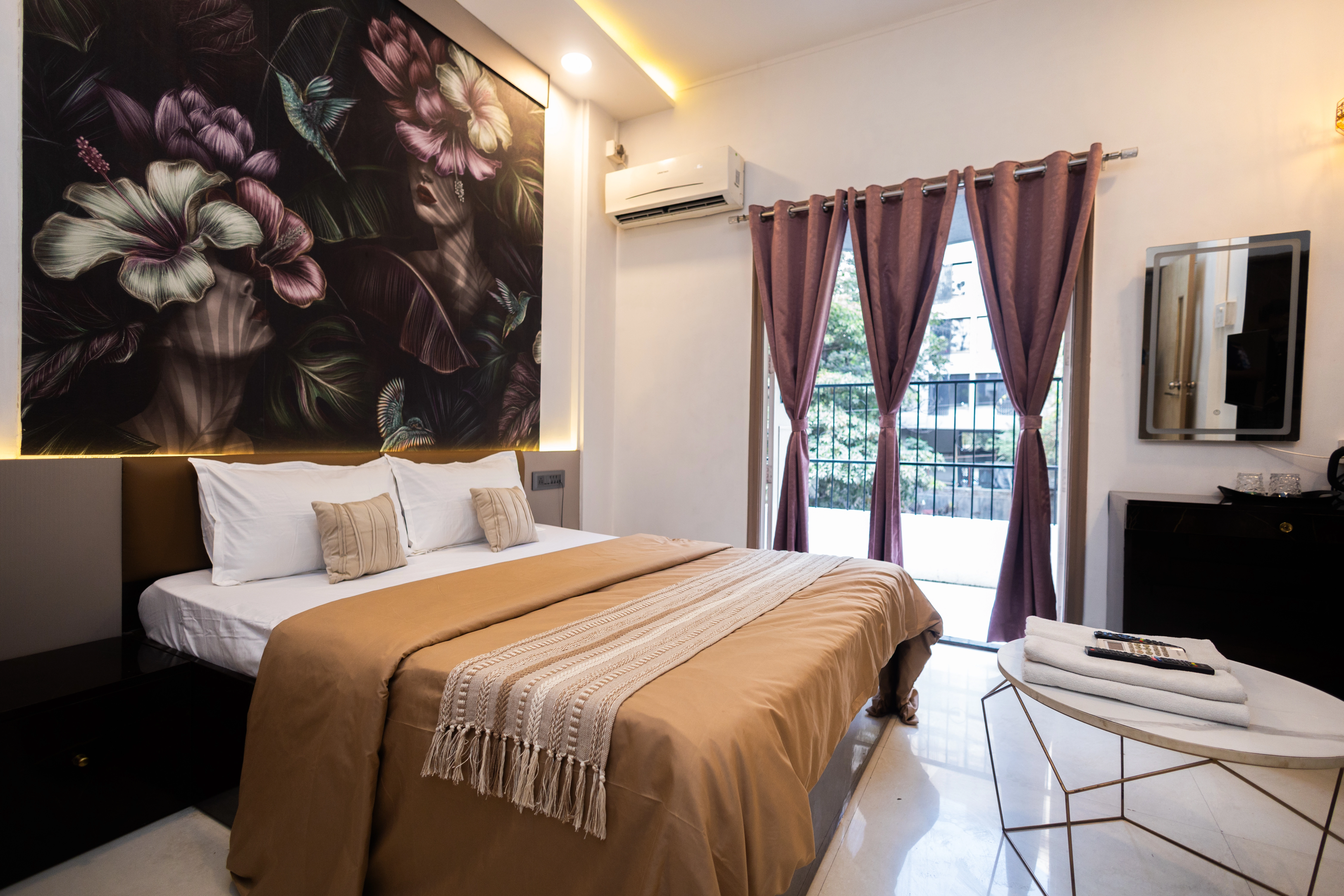 Hotel DVilla Elegant Reception Area and Lobby Entrance